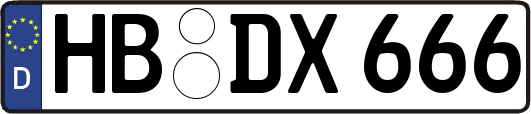 HB-DX666