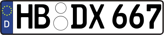 HB-DX667