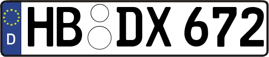 HB-DX672