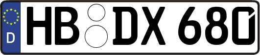 HB-DX680