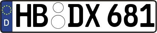 HB-DX681