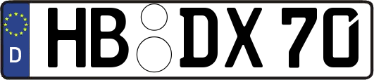 HB-DX70