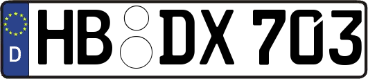 HB-DX703