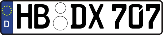 HB-DX707