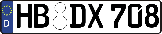 HB-DX708