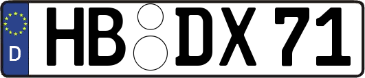 HB-DX71