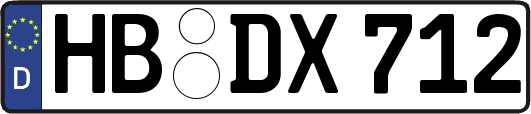 HB-DX712