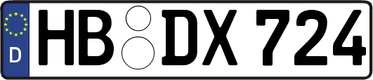 HB-DX724