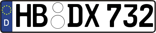 HB-DX732