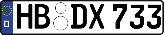 HB-DX733