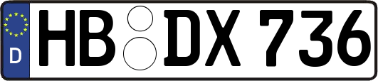 HB-DX736