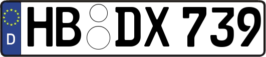 HB-DX739