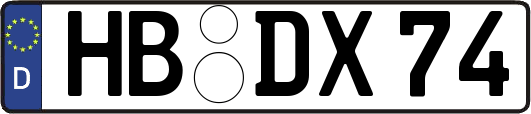 HB-DX74