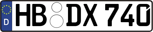 HB-DX740