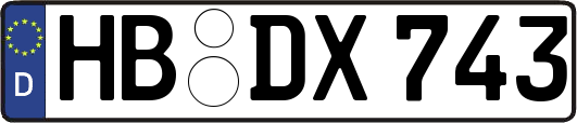 HB-DX743