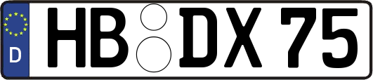 HB-DX75