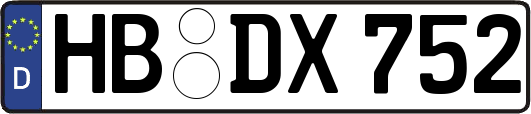 HB-DX752