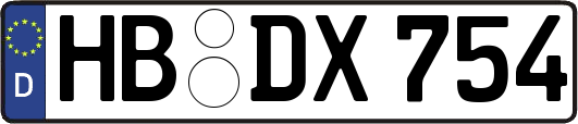 HB-DX754