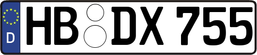 HB-DX755