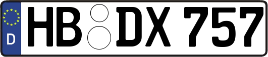 HB-DX757