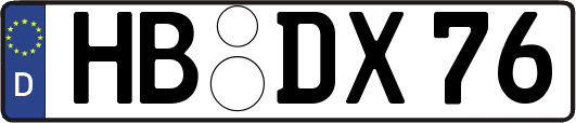 HB-DX76