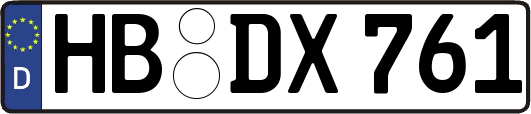 HB-DX761