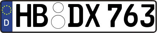 HB-DX763