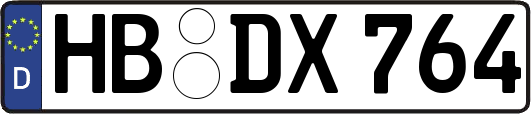 HB-DX764
