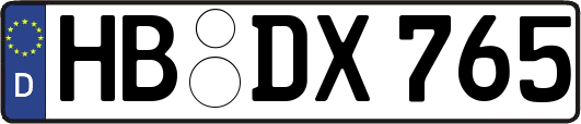 HB-DX765
