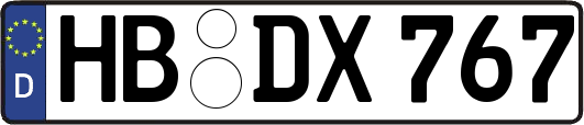 HB-DX767