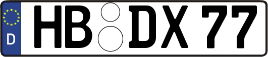 HB-DX77