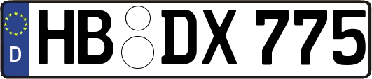 HB-DX775