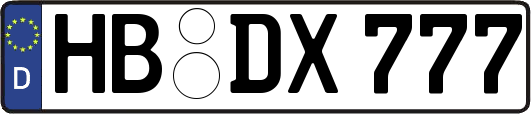 HB-DX777