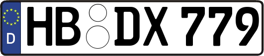 HB-DX779