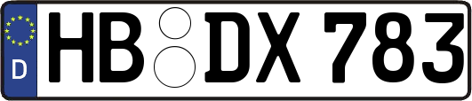 HB-DX783