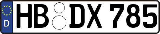 HB-DX785