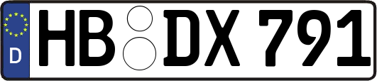 HB-DX791