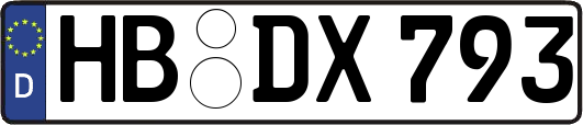 HB-DX793
