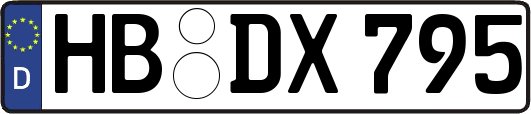 HB-DX795