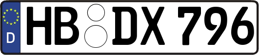 HB-DX796