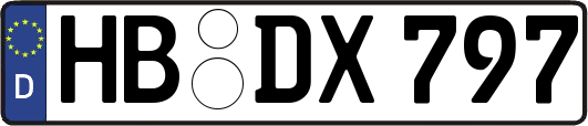 HB-DX797