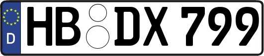 HB-DX799