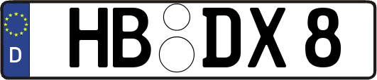 HB-DX8
