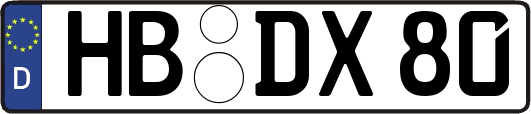 HB-DX80