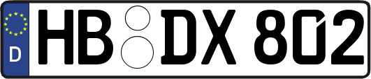 HB-DX802