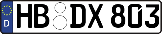 HB-DX803