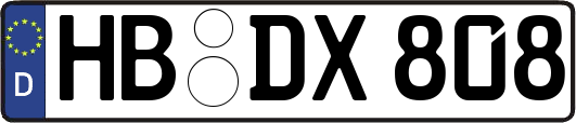 HB-DX808
