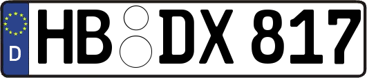 HB-DX817