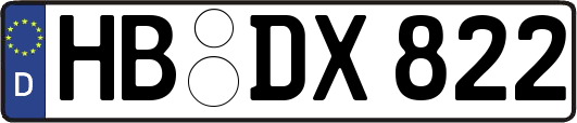 HB-DX822
