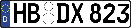 HB-DX823